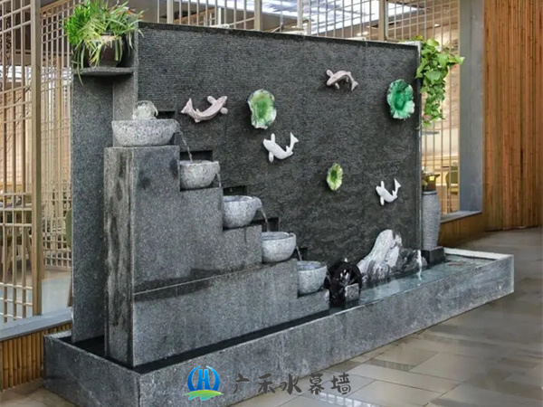 南京庭院流水墙定制案例